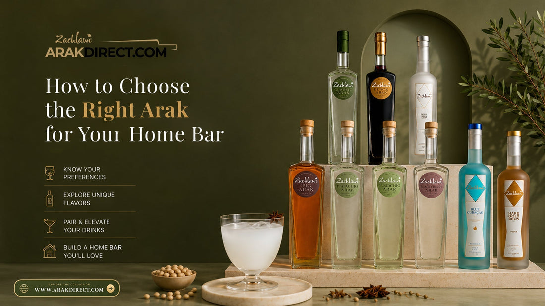 How to Choose the Right Arak for Your Home Bar